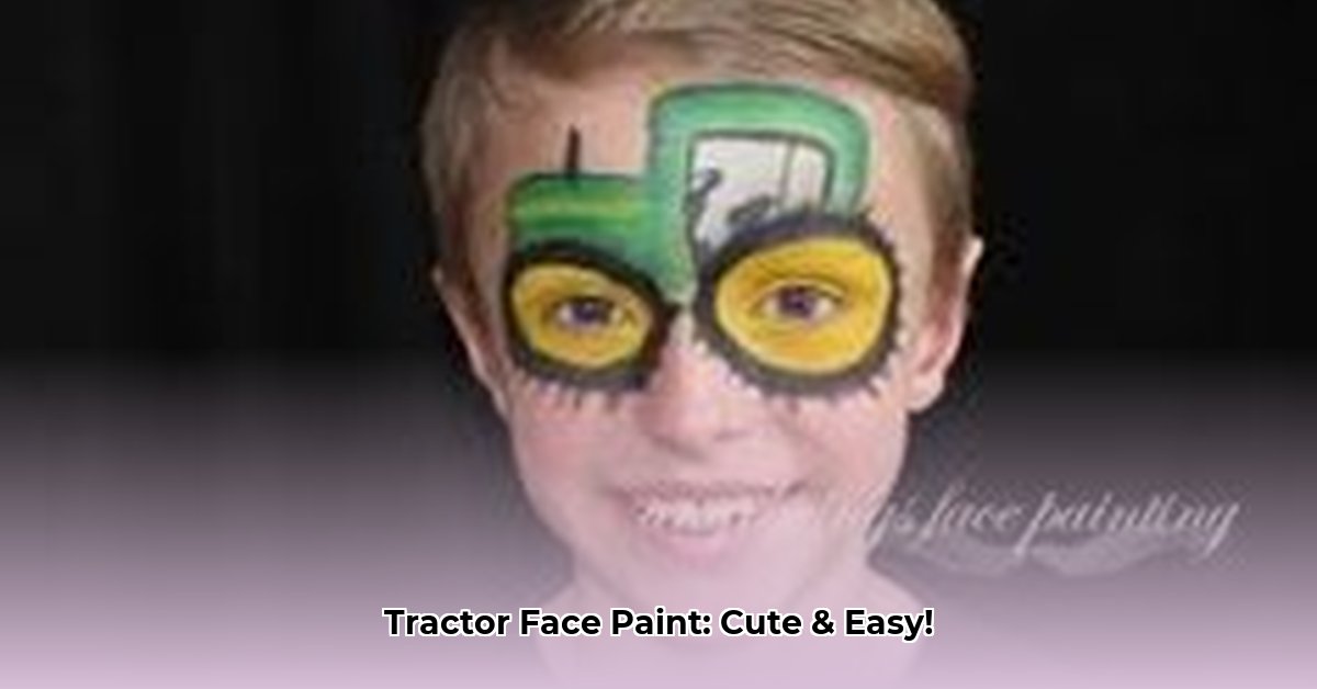 tractor-face-painting